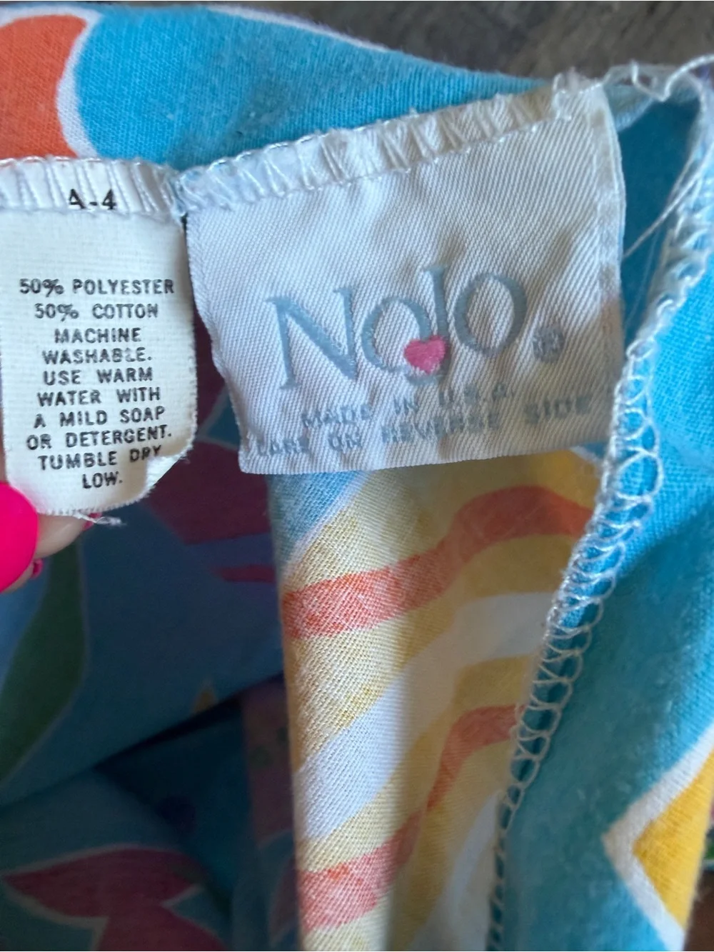 Vintage NoJo Tropical Fish 3 Pc Crib Bedding Set Sheet Dust Ruffle Decor 90’s